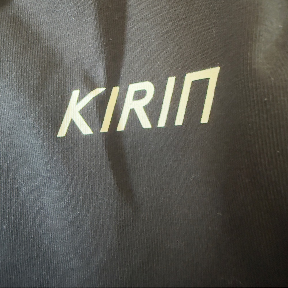 Kirin Open Back Bodysuit NWT Size L Black Long Sleeve - Picture 4 of 6